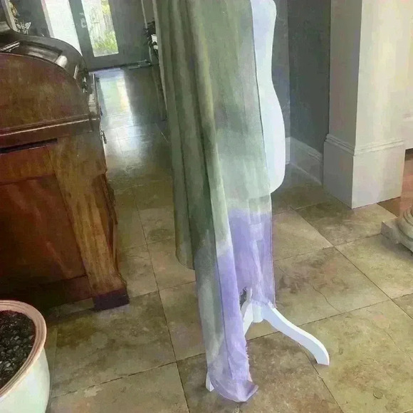 Lands End ladies scarf NWT beautiful colors! Can wear many ways. - Picture 12 of 14